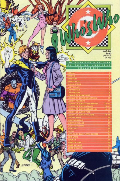 Who's Who: The Definitive Directory of the DC Universe #13A Direct Edition