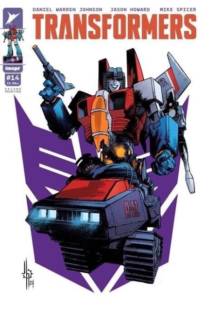 Transformers (Image) #14N 2nd Printing Jason Howard