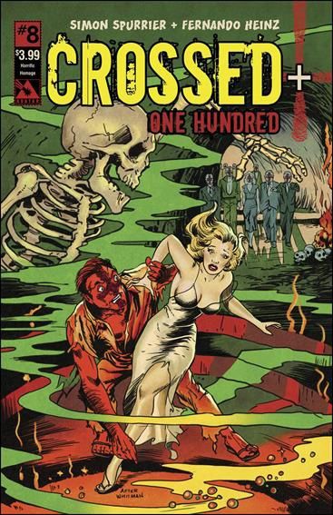 Crossed Plus One Hundred #8E Horrific Homage Cover