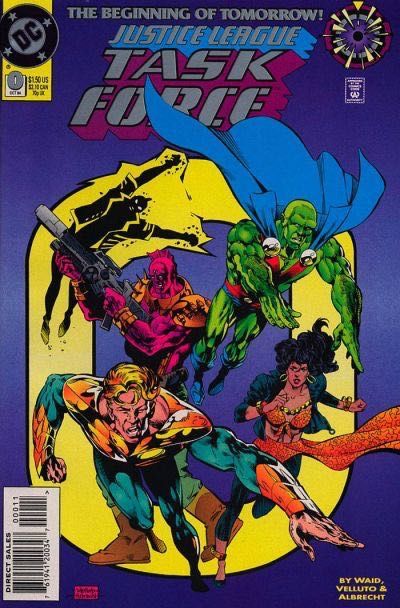 Justice League Task Force #0A Direct Edition