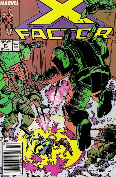X-Factor, Vol. 1 #21B Newsstand Edition
