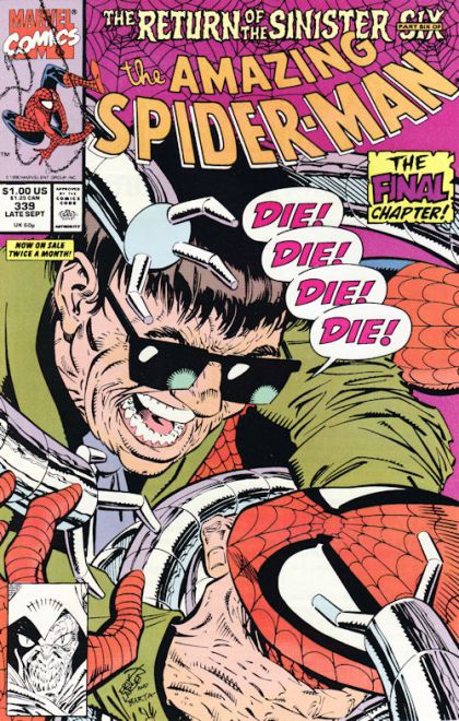 The Amazing Spider-Man, Vol. 1 #339A Direct Edition
