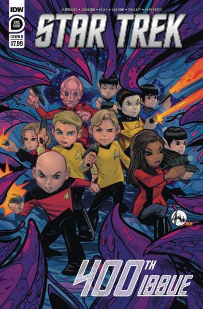 Star Trek: The 400th Issue #400D Angel Hernandez Variant
