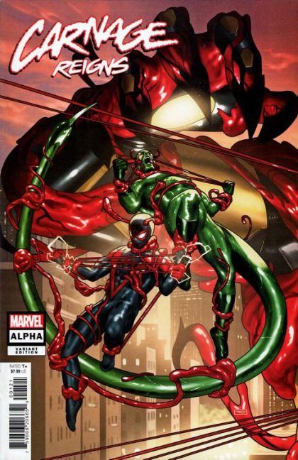 Carnage Reigns: Alpha #1B Taurin Clarke Connecting Cover Variant