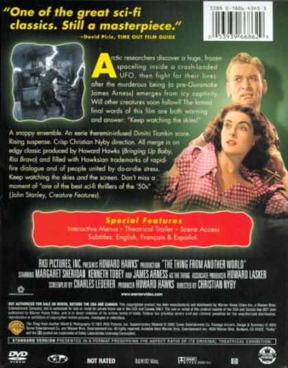 The Thing from Another World (1951) - DVD