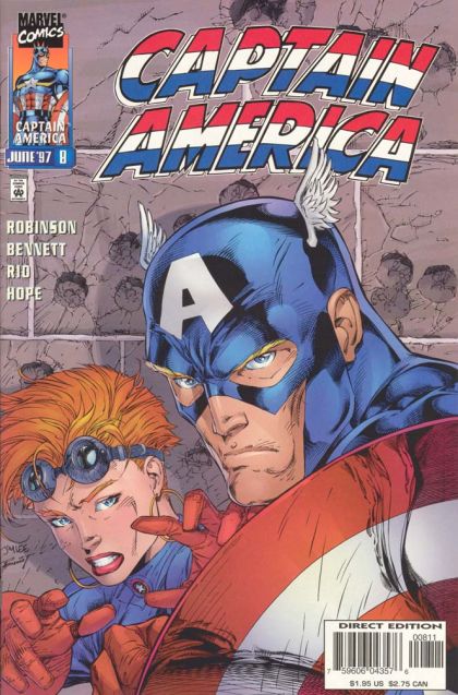 Captain America, Vol. 2 #8A Direct Edition