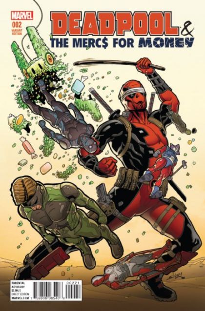 Deadpool & the Mercs For Money, Vol. 2 #2B Incentive Variant Cover