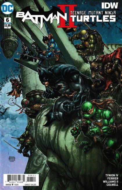 Batman / Teenage Mutant Ninja Turtles II #6A Regular Freddie E. Williams II Cover