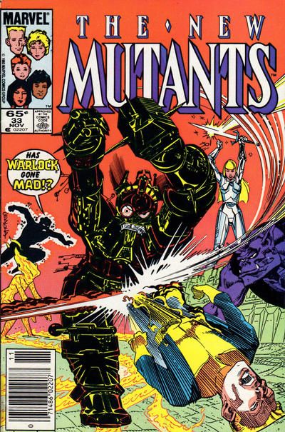 New Mutants, Vol. 1 #33B Newsstand Edition