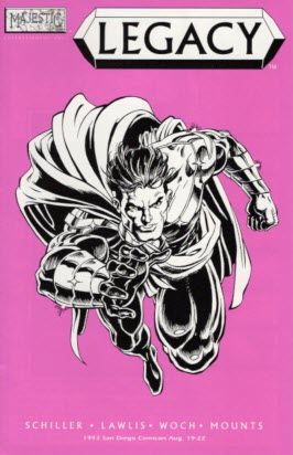 Legacy (Majestic) #0E San Diego Comicon Preview Edition. Ashcan