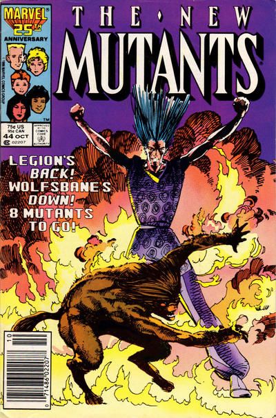 New Mutants, Vol. 1 #44B Newsstand Edition