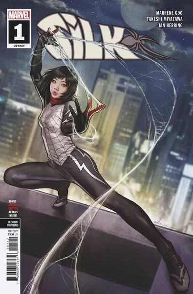 Silk, Vol. 3 #1AA 2nd Printing Stonehouse Variant