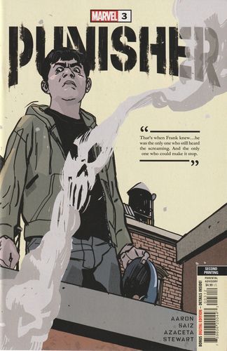 The Punisher, Vol. 13 #3C 2nd Printing Paul Azaceta Variant