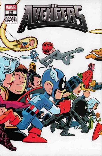 The Avengers, Vol. 9 #25D Chris Giarrusso Marvel Universe Connecting Variant