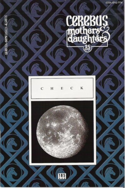 Cerebus the Aardvark #185