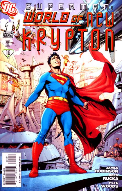 Superman: World of New Krypton #1A Gary Frank Regular Cover