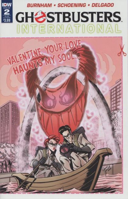 Ghostbusters International #2B Variant Corin Howell Valentines Day Card Cover