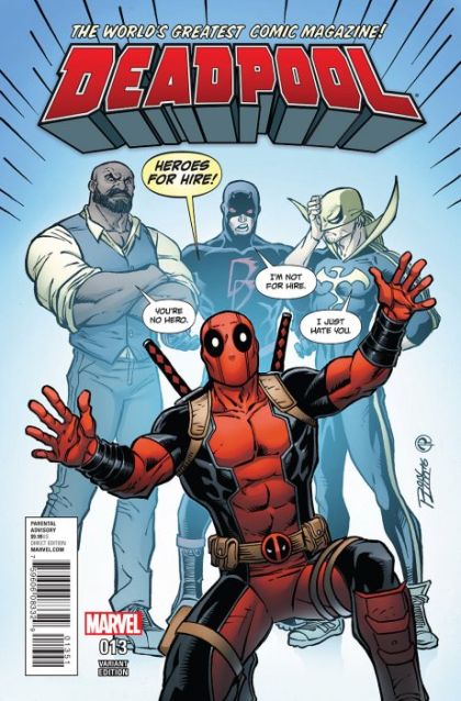Deadpool, Vol. 5 #13E Variant Ron Lim Cover