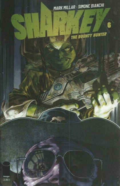 Sharkey The Bounty Hunter #6A Regular Simone Bianchi Color Cover