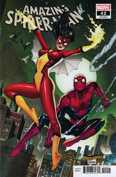 The Amazing Spider-Man, Vol. 5 #42B Tony S. Daniel Spider-Woman Variant Cover