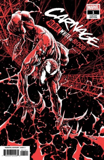 Carnage: Black, White & Blood #1C Ryan Ottley Variant