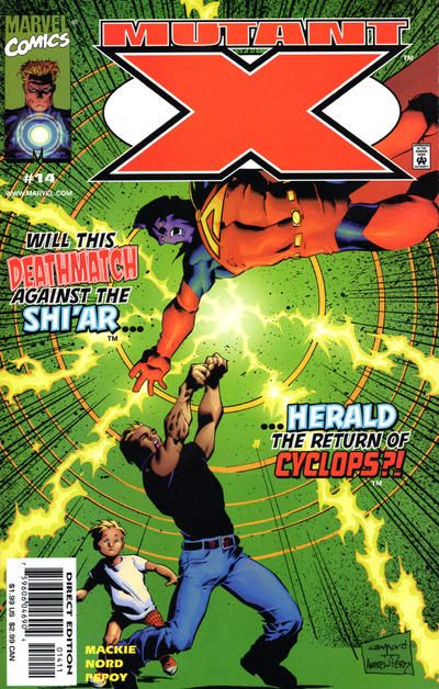 Mutant X #14A Direct Edition