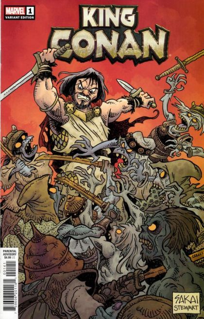 King Conan #1D Variant Stan Sakai Cover