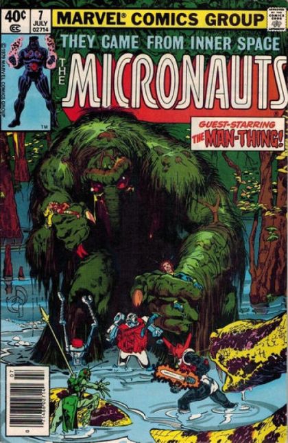Micronauts, Vol. 1 #7B Newsstand Edition