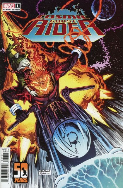 Cosmic Ghost Rider, Vol. 2 #1E Cory Smith Howard The Duck Cover