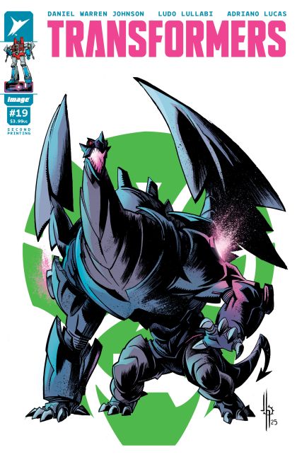 Transformers (Image) #19Q 2nd Printing Jason Howard Decepticon