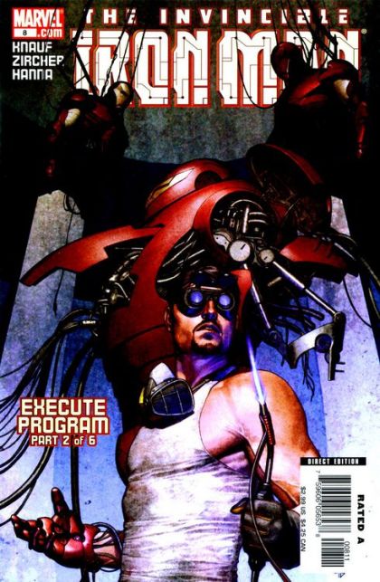 Iron Man, Vol. 4 #8A Direct Edition