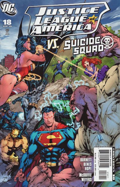 Justice League of America, Vol. 2 #18 Regular Ed Benes & Alex Sinclair Cover