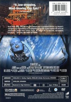The Fifth Element (1997) - DVD