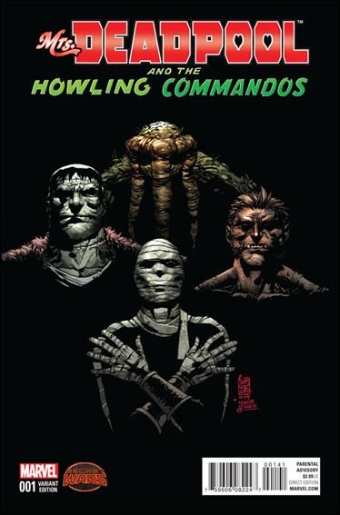 Mrs. Deadpool And The Howling Commandos #1D Giuseppe Camuncoli 1:20 Cover