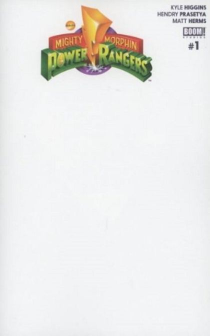 Mighty Morphin Power Rangers, Vol. 1 (Boom! Studios) #1G Blank Variant