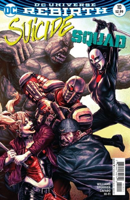 Suicide Squad, Vol. 4 #10B Variant Lee Bermejo Cover