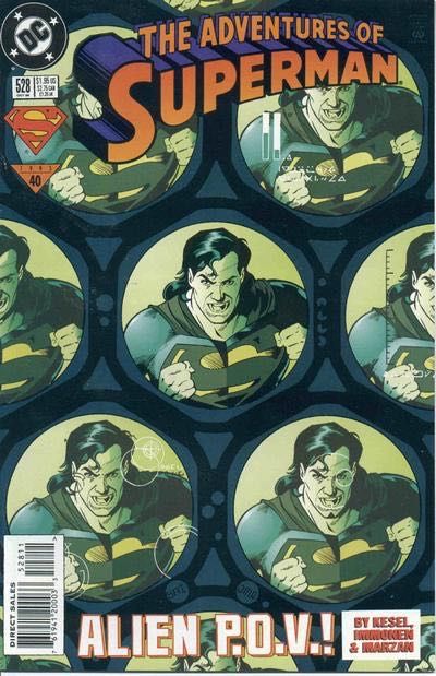 The Adventures of Superman #528A Direct Edition