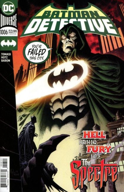 Detective Comics, Vol. 3 #1006A Regular Kyle Hotz Cover