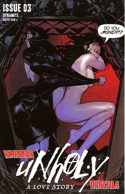 Vampirella / Dracula: Unholy #3D Adam Hughes Cover