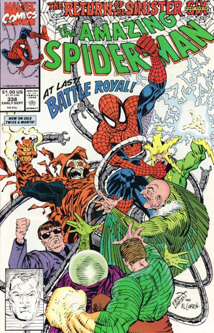The Amazing Spider-Man, Vol. 1 #338A Direct Edition