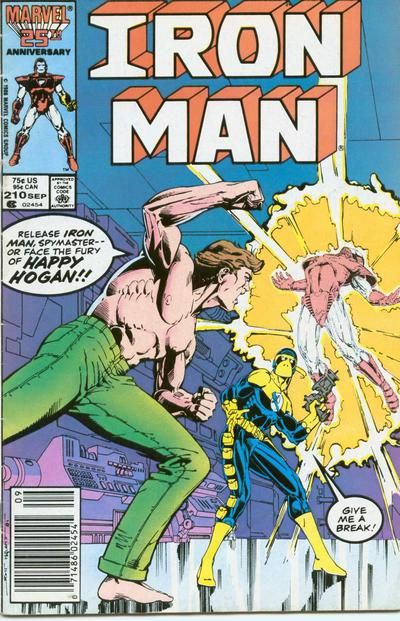 Iron Man, Vol. 1 #210B Newsstand Edition
