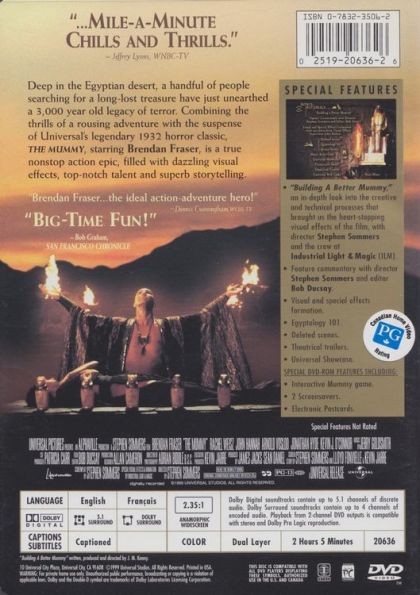 The Mummy (1999) Collector's Edition Widescreen - DVD