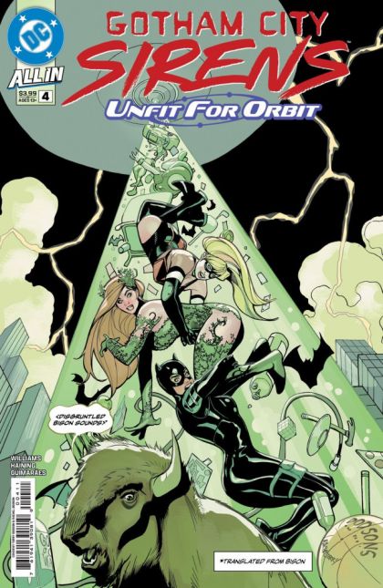 Gotham City Sirens: Unfit for Orbit #4A Terry Dodson Regular