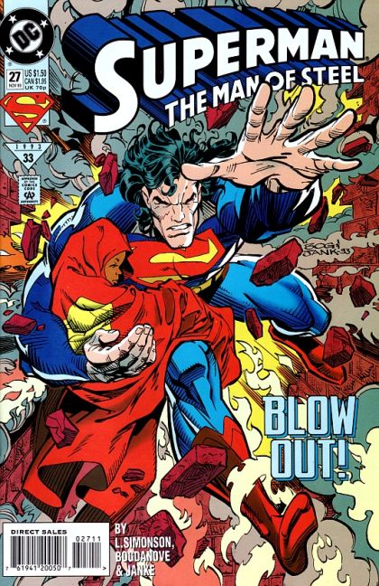 Superman: The Man of Steel #27A Direct Edition