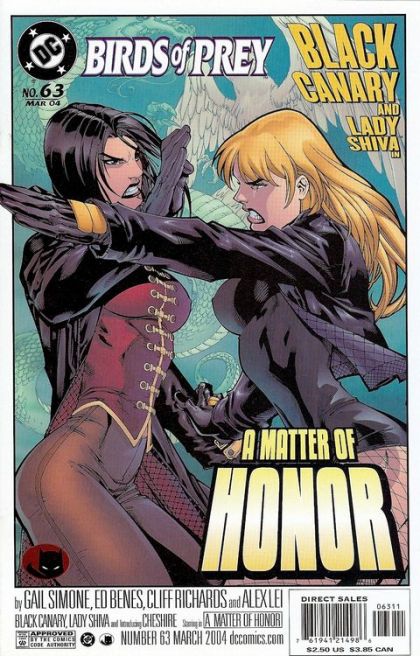 Birds of Prey, Vol. 1 #63A Direct Edition