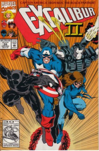 Excalibur, Vol. 1 #59A Direct Edition