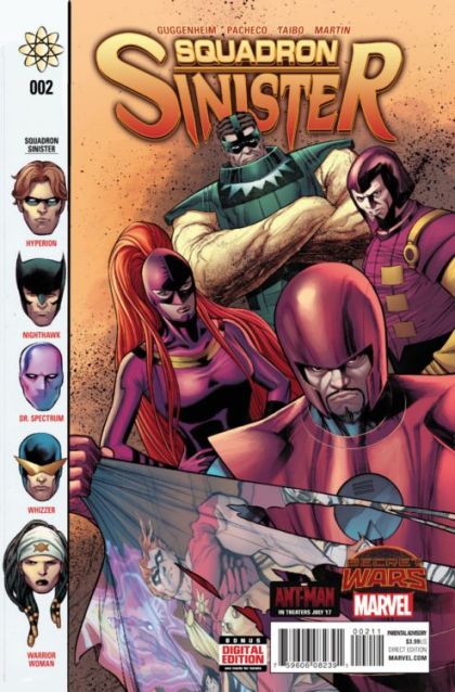 Squadron Sinister #2A Regular Cover - Carlos Pacheco