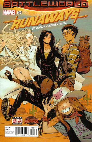 Runaways, Vol. 4 #3 Sanford Greene Regular