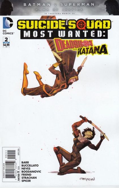 Suicide Squad: Most Wanted - Deadshot / Katana #2 Cary Nord Regular
