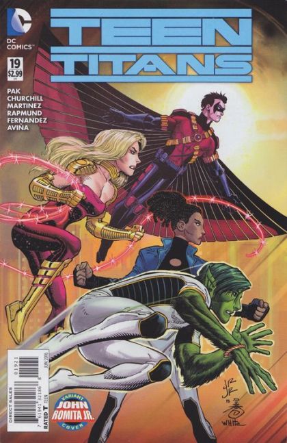 Teen Titans, Vol. 5 #19B Variant John Romita Jr Cover